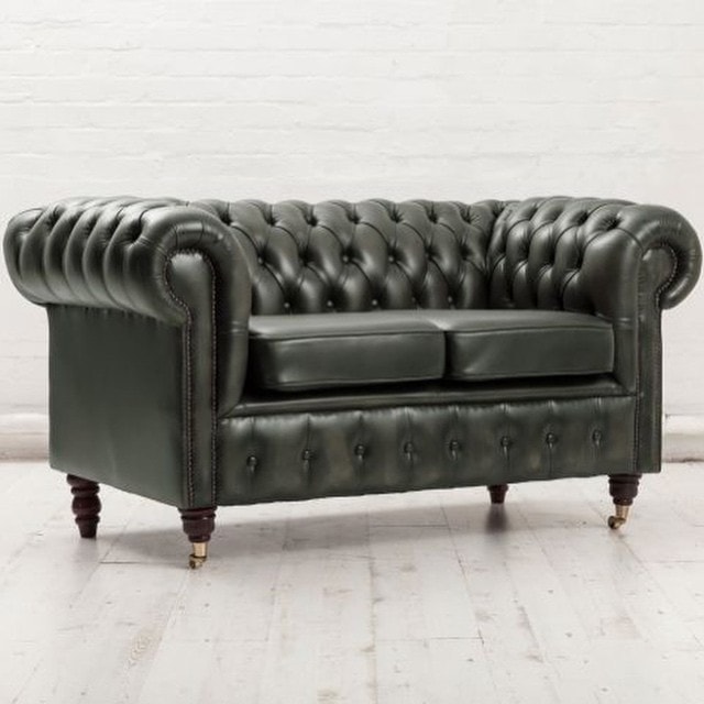 Woburn Leather Chesterfield Sofa Chronos Stores