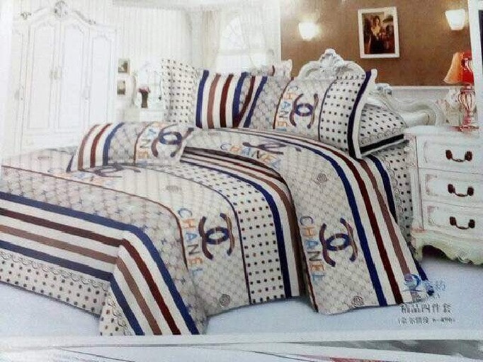 Chanel Cotton Fabric Bedding – Chronos Stores