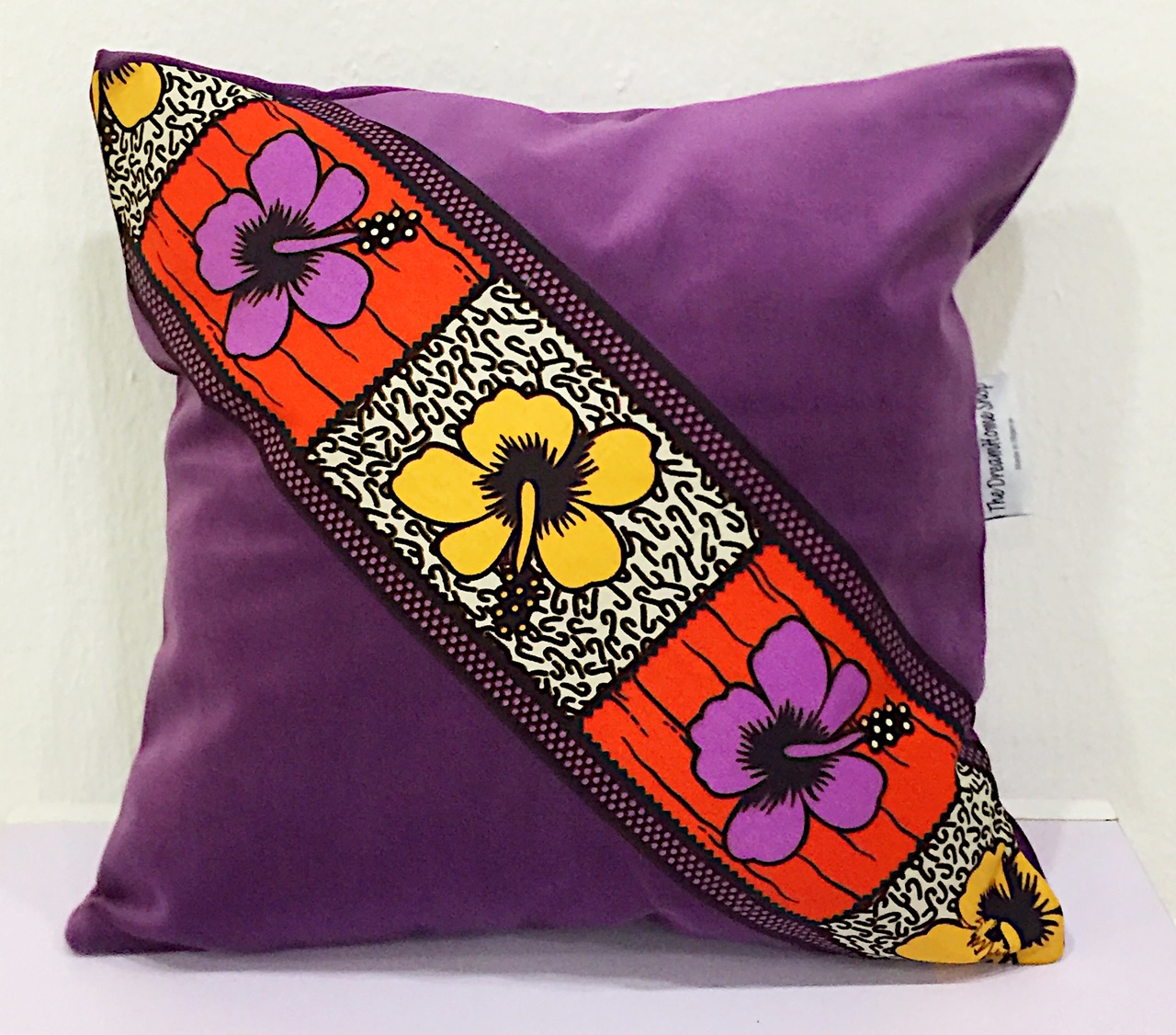 Ankara throw outlet pillows