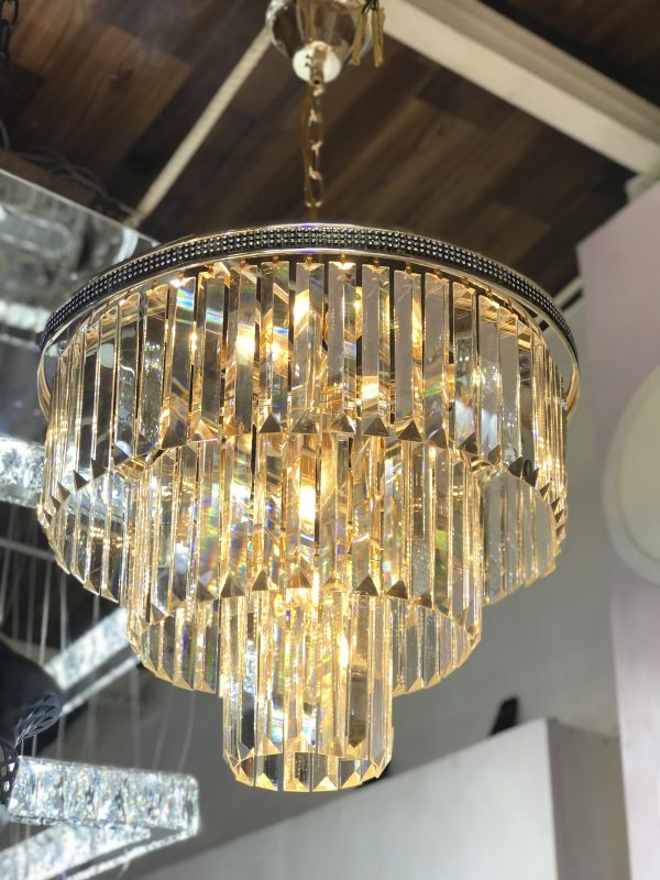 3 Layered Dropping Chandelier