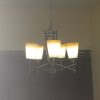 5- Set Antique Chandelier With Wall Lamp