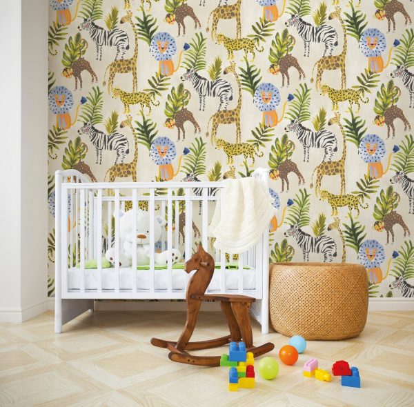 Children Pattern Wallpaper