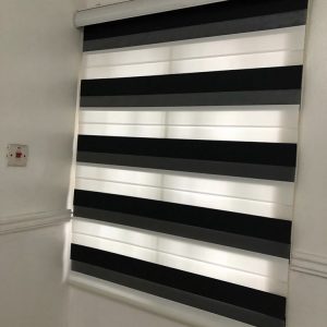 Black and White Window Blinds 02