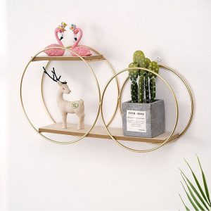 Shelf - Circle Hanging Wall Shelf - Wall decor - Round Floating wall shelf